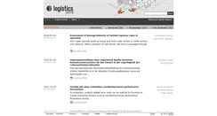 Desktop Screenshot of logistics-journal.de