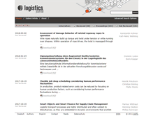 Tablet Screenshot of logistics-journal.de